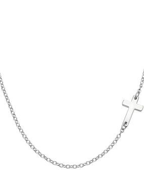 "Crosses" Necklace, Stainless Steel